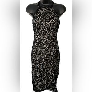 COPY - CHARLOTTE RUSSE lace halter dress